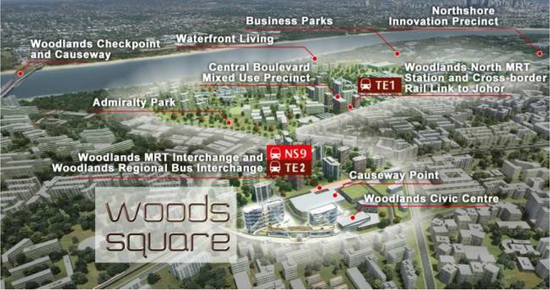 Woods Square Location Map